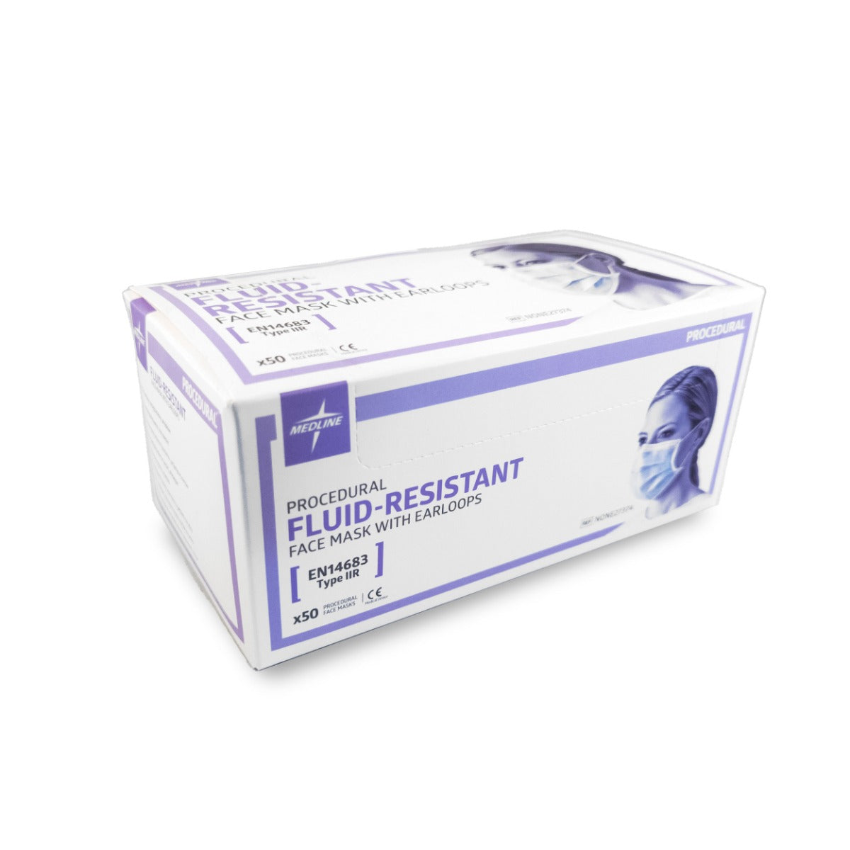 Medline Mondmasker met Elastische Oorlussen - 50 Stuks