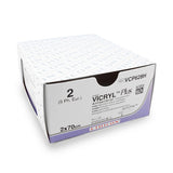 Hechtdraad Vicryl Plus (VCP628H, 2, 2x70cm) 36 stuks | Ethicon