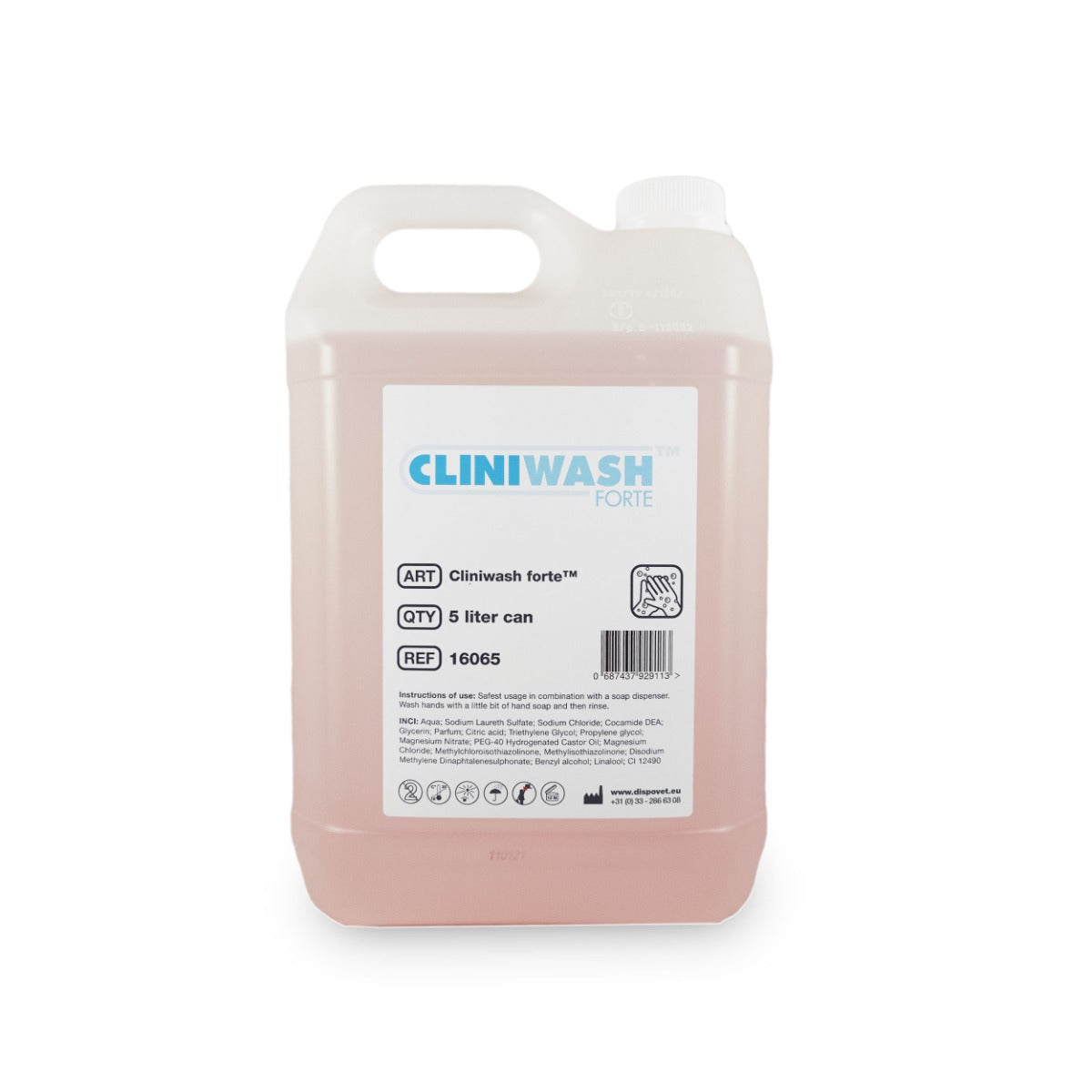 Vloeibare handzeep, pH neutraal, Good Sense, 5 liter I Dispovet®