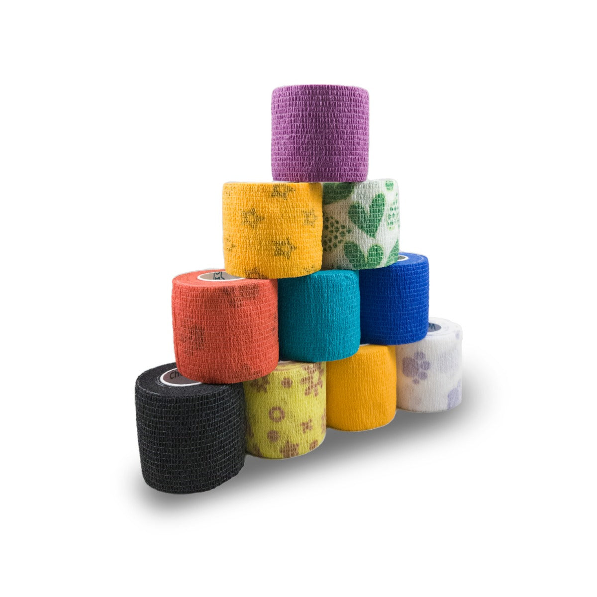Vet's Choice Cohesief Elastisch Fixatiewindsel (5 cm x 4.5 m) - Assorti 36 stuks