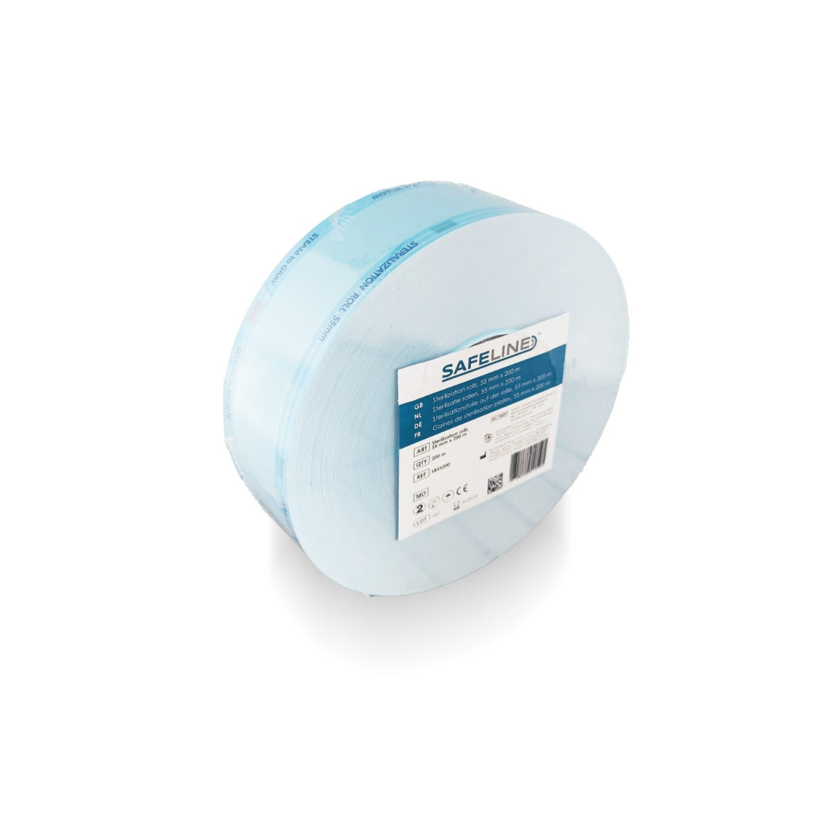 Safeline Sterilisatierol (55 mm X 200 Meter) - 1 Stuk